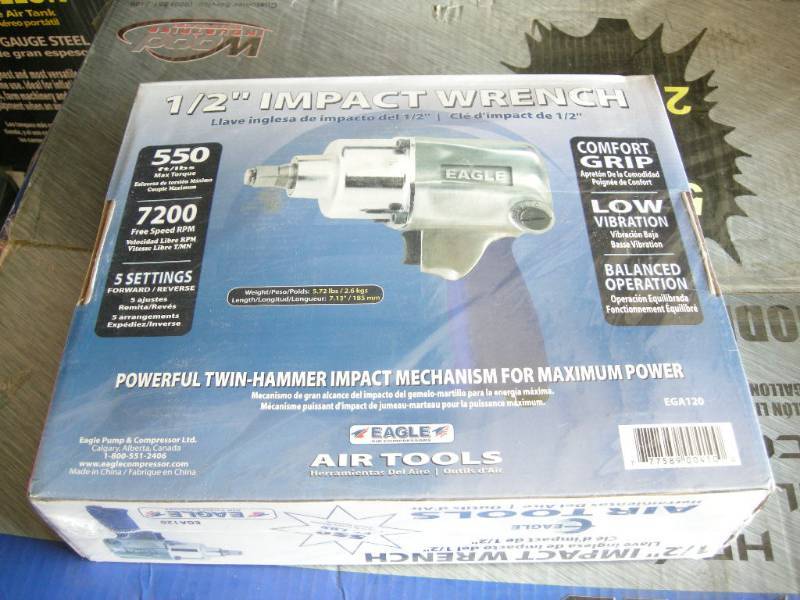 lot 7 image: Eagle 12 Impact Wrench