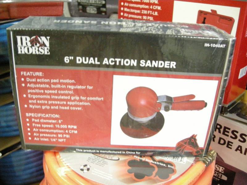 lot 34 image: Iron Horse 6 DA Sander