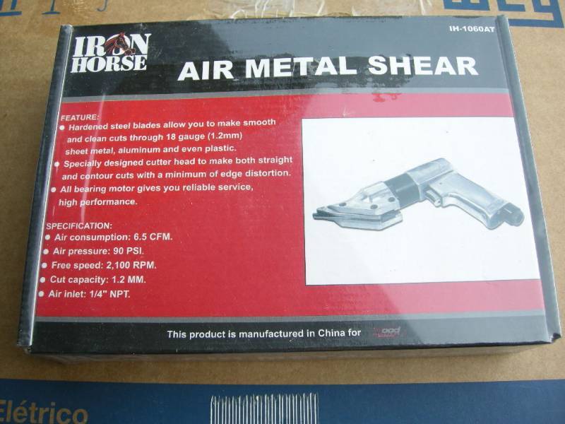lot 38 image: Iron Horse Air Metal Shear