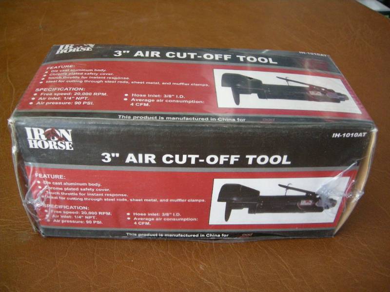 lot 48 image: Iron Horse 3 Air Cut-off Tool