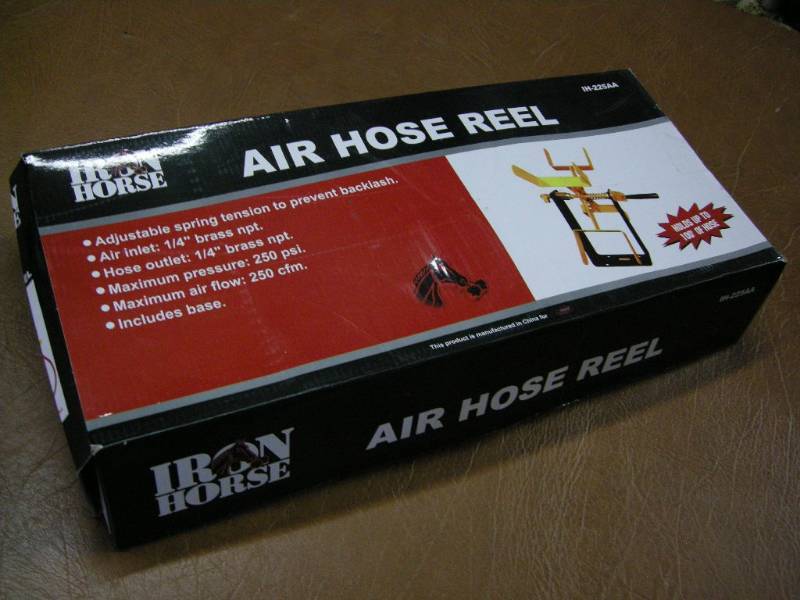 lot 56 image: Iron Horse Air Hose Reel
