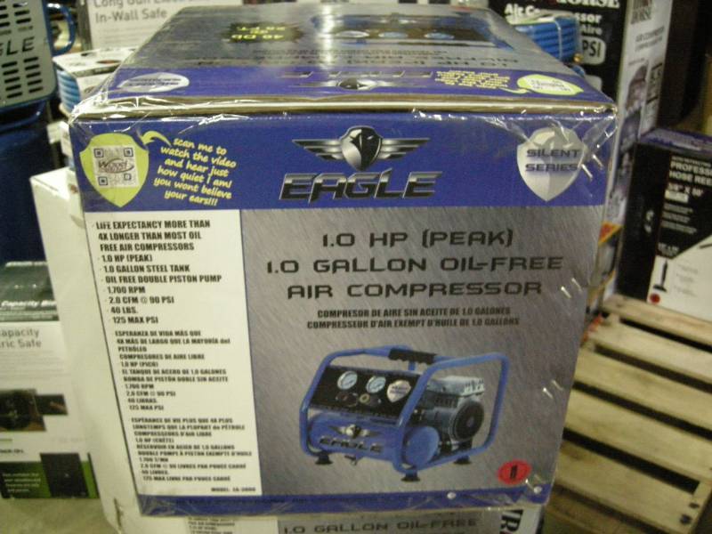 lot 67 image: Eagle Silent Series Portable Air Compressor
