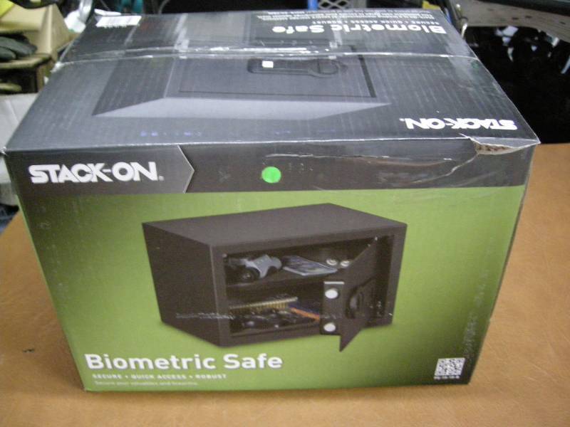 lot 80 image: Stack-On Biometric Safe