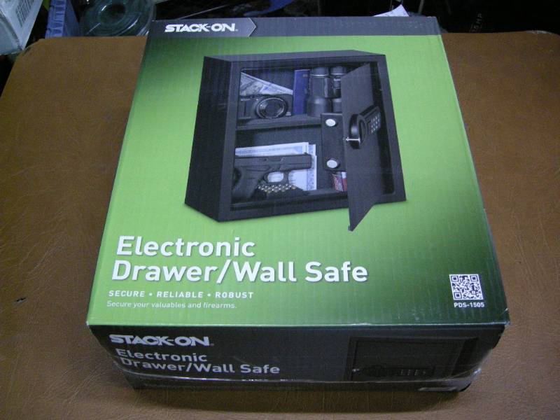 lot 88 image: Stack-On Electronic DrawerWall Safe