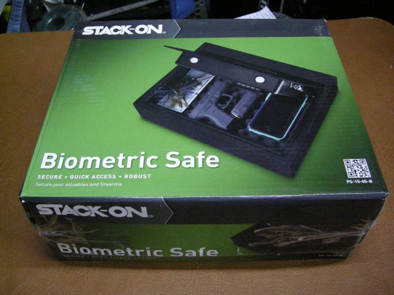 lot 89 image: Stack-On Biometric Safe