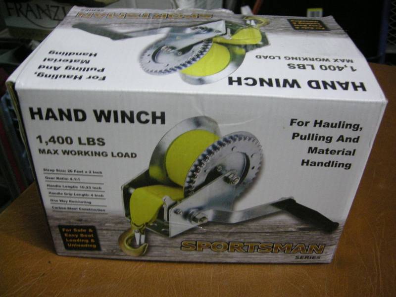 lot 100 image: Sportsman Series Hand Winch