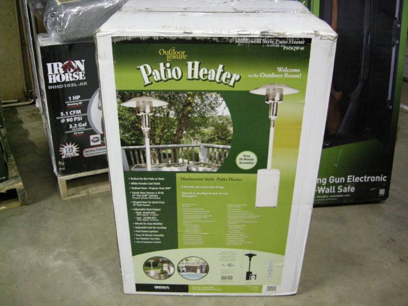 lot 101 image: Outdoor Leisure Mushroom Style Patio Heater