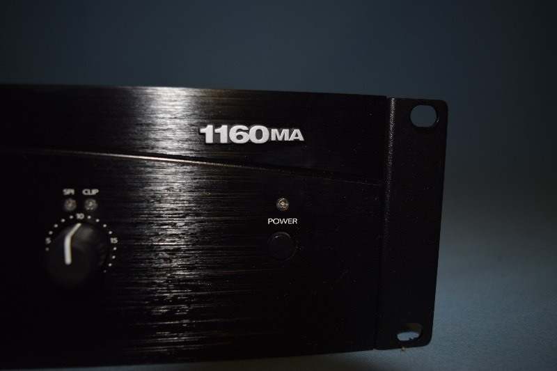 lot 17 image: Crown CommercialProfessional 4-Input 160-Watt Professional Audio Mixer  Amplifier