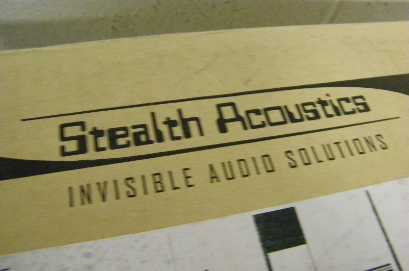 lot 51 image: Stealth Acoustics LR6 Linear Response Invisible Audio Speaker System