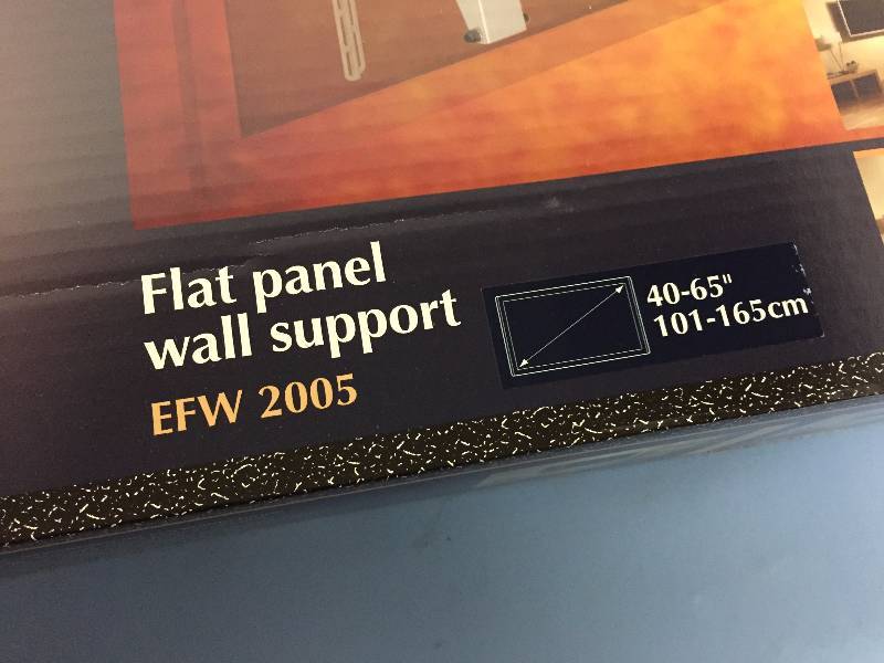 lot 71 image: New Evolution Flat Panel TelevisionMonitor Wall Mount Support for 40-65 Displays