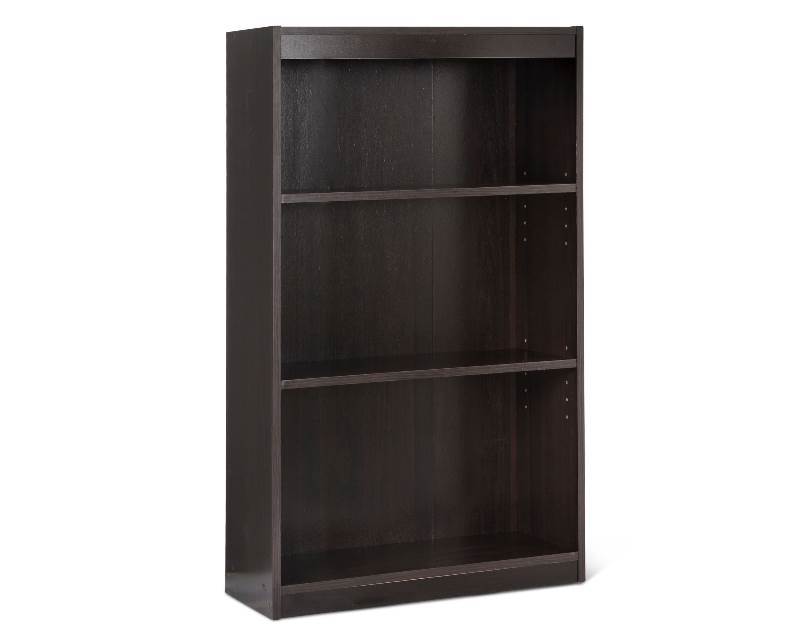 lot 8 image: New, In Box 3 Shelf Bookcase - Room Essentials
