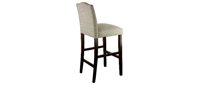 lot 23 image: New In Box (Set of 2) (Damaged Box)   Camelot Nailhead Trim 30 Barstool Hardwood - Threshold