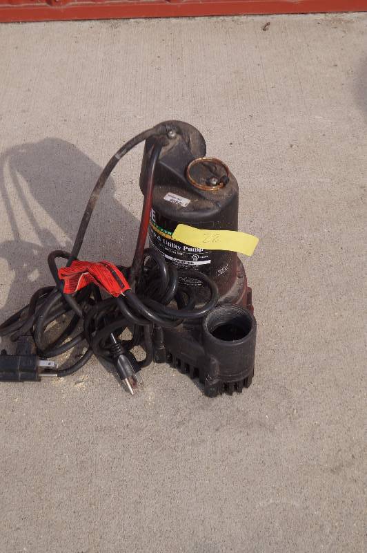 SumpUtility Pump