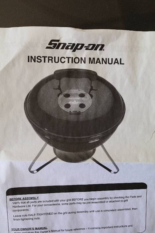 Snap On Grill