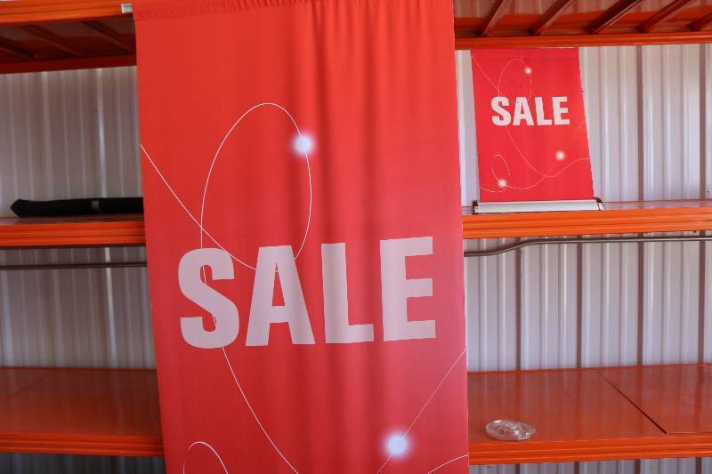 SALE Banner Stands