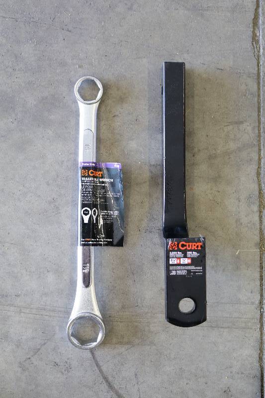 Trailer Ball Wrench & Ball Mount