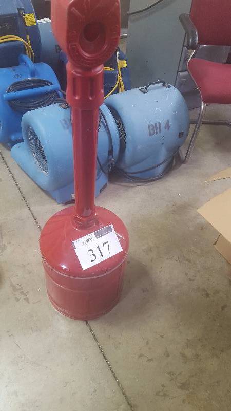 lot 317 image: Just Rite Commercial Cigarette Disposal Stand