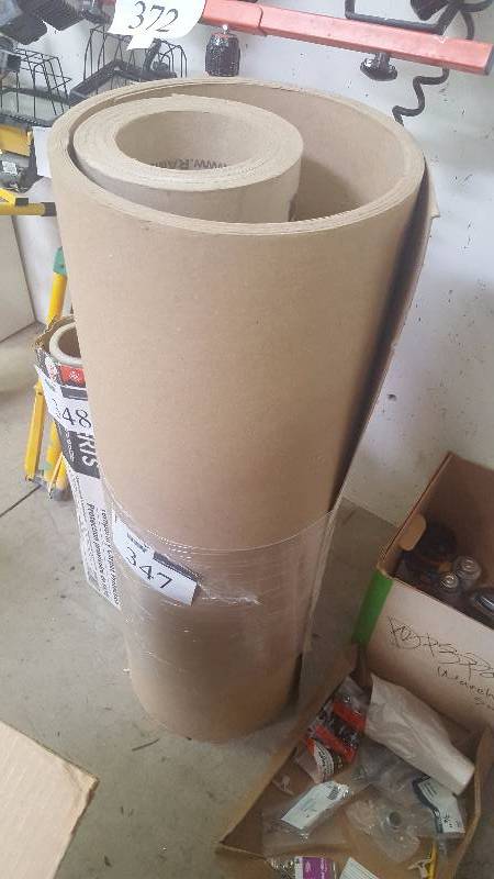lot 347 image: Roll of Ramboard Floor Protection