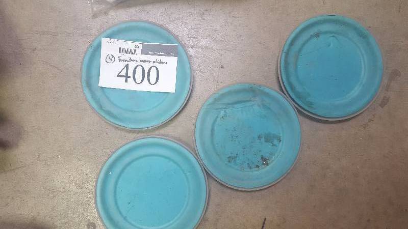 lot 400 image: Lot of (4) Furniture Moving Sliders