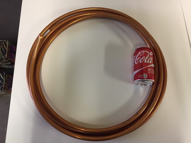 lot 62 image: Copper Tubing