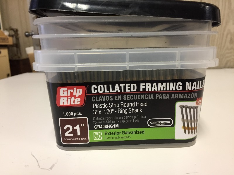 lot 66 image: Collated Framing Nails