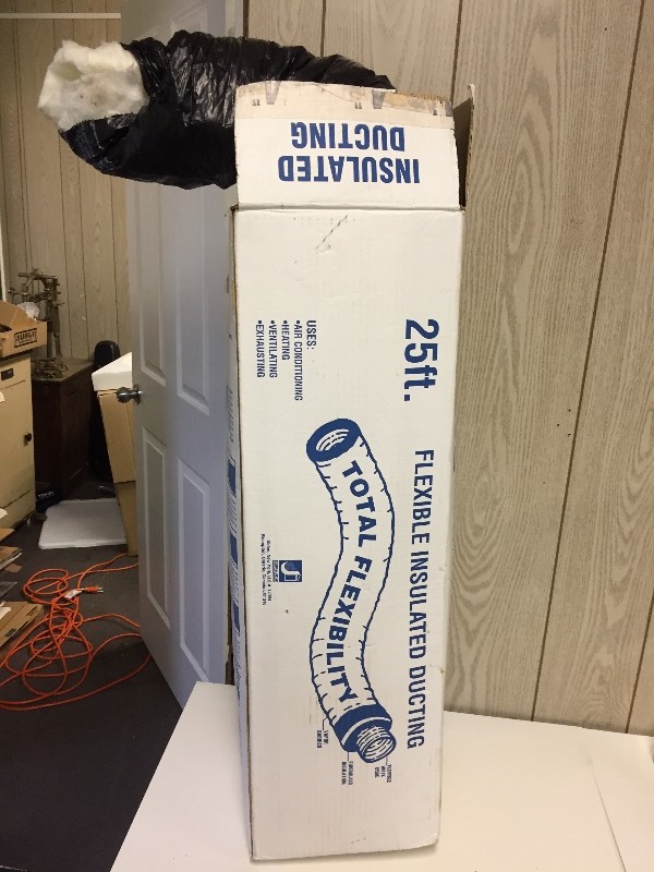 lot 69 image: Flexible Insulated Ducting 4 Air Duct