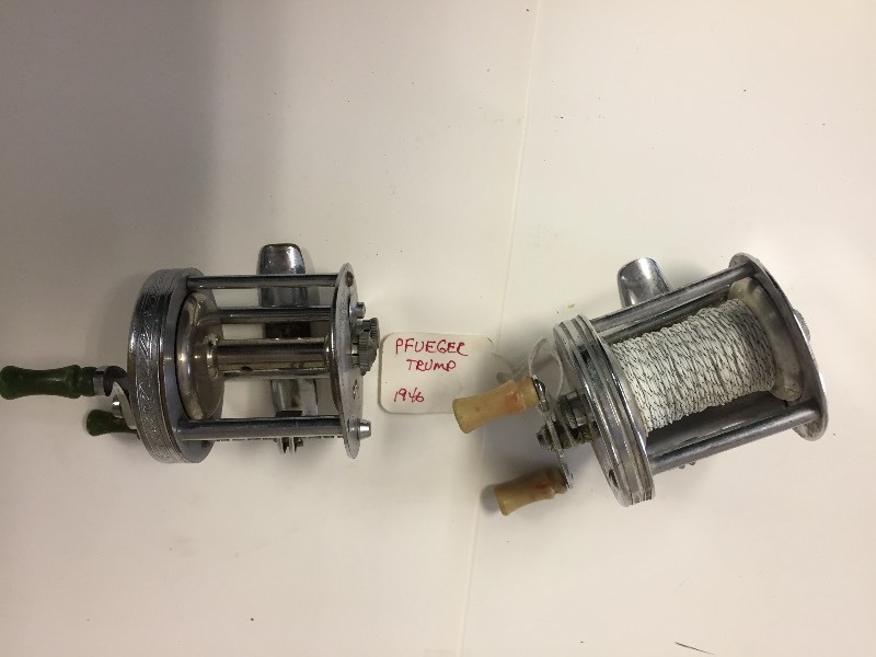 lot 46 image: Vintage Fishing Reels - Pflueger & Shakespeare