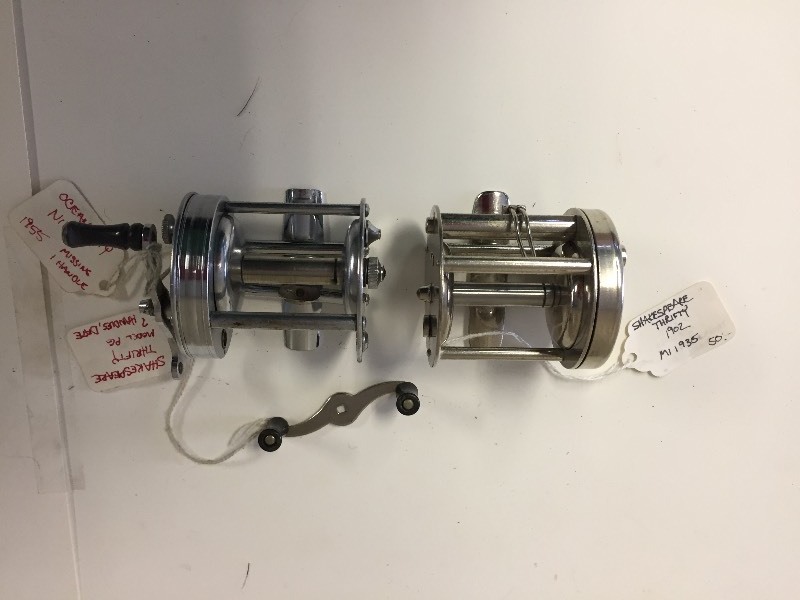 lot 48 image: Vintage Fishing Reels - Ocean City Nile & Shakespear