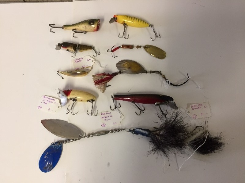 lot 51 image: Vintage Fishing Lures