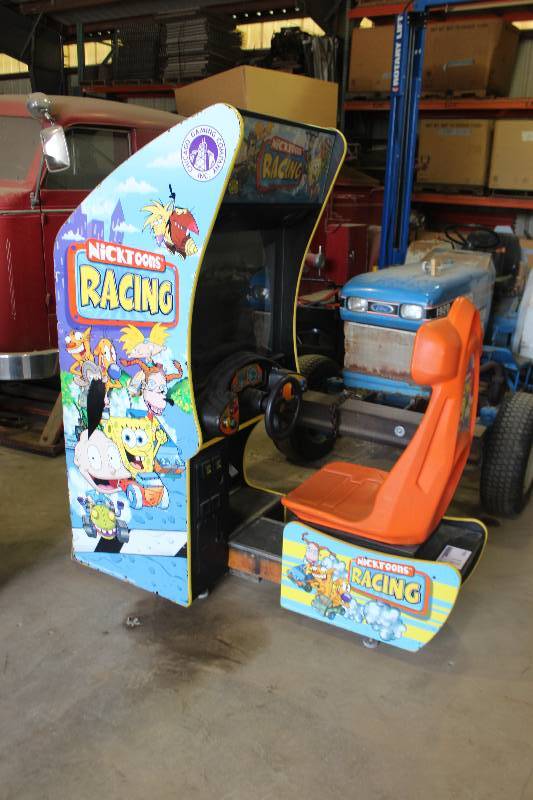 lot 11 image: Chicago Gaming Company Nicktoon Racing Console