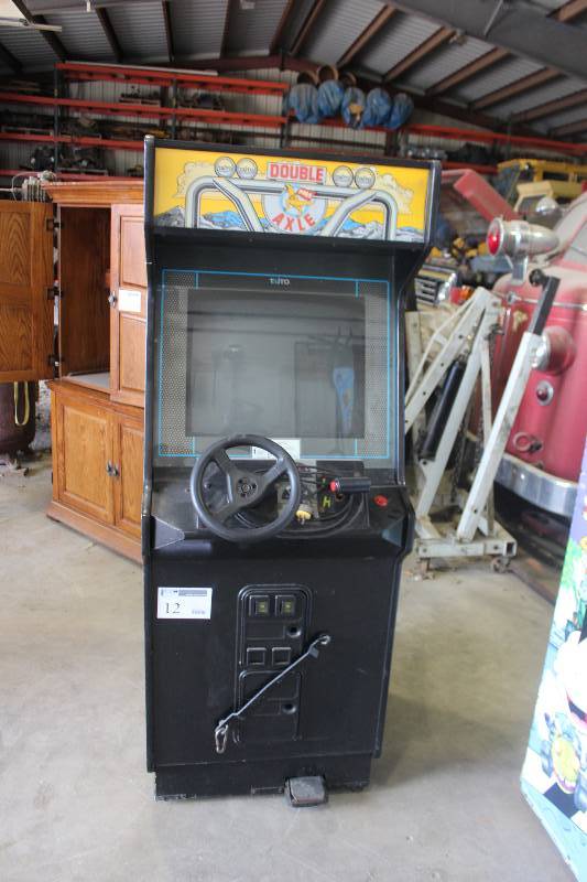 lot 12 image: Taito Double Axle Racing Video Console
