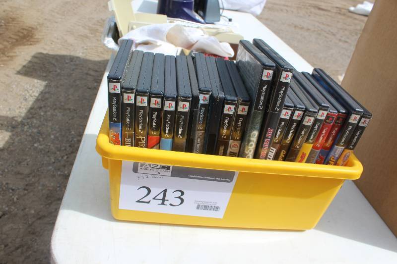 lot 243 image: Sony Playstation PS2 Games