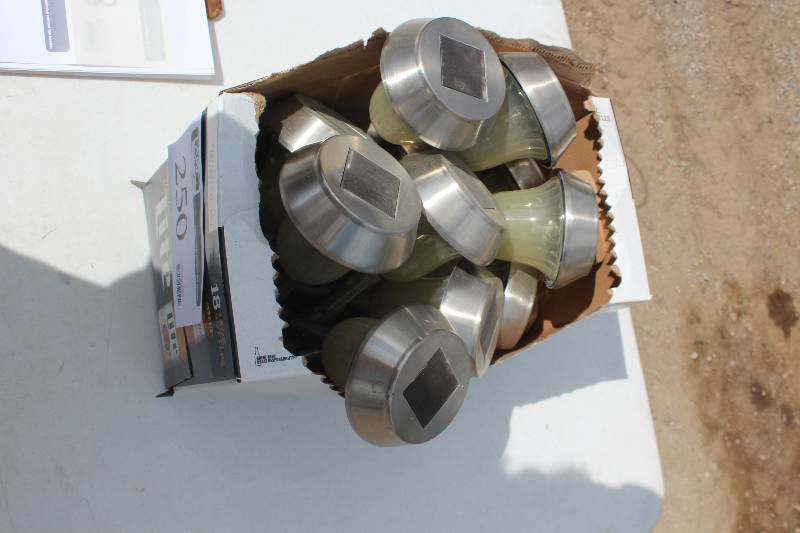 lot 250 image: Outdoor Solar Lights