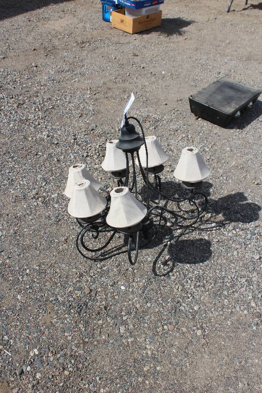 lot 236 image: 6-Light Chandelier