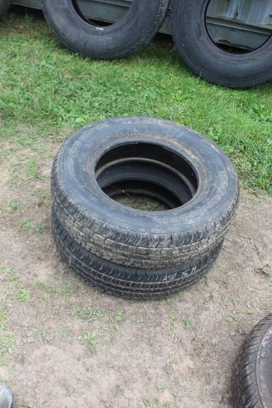 lot 132 image: Lot of (2) BF Goodrich P19575R14 Tires