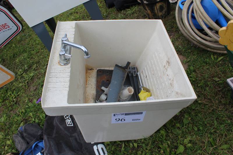 lot 96 image: Utility Sink w Fixtures