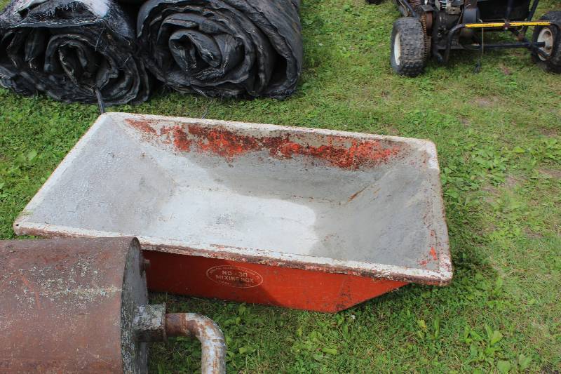 lot 26 image: Jackson No-30 Commercial Cement Mixing Box