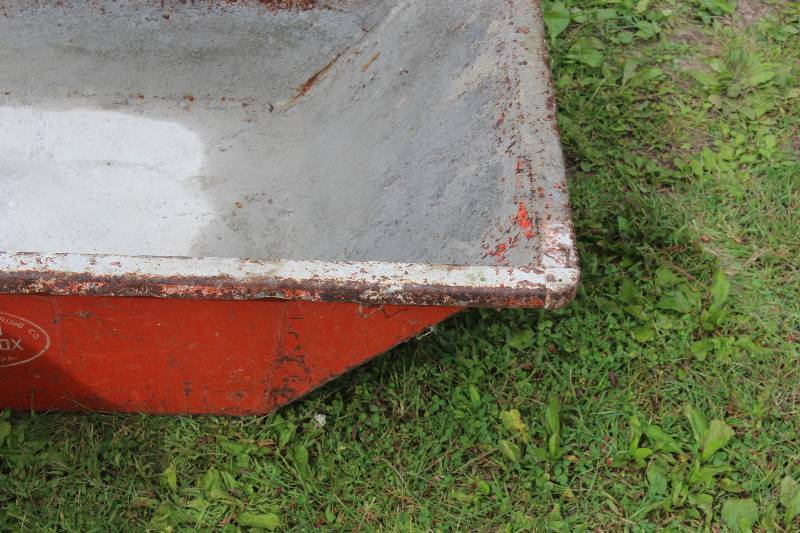 Jackson No30 Commercial Cement Mixing Box Hugo Surplus Asset Sale KBID