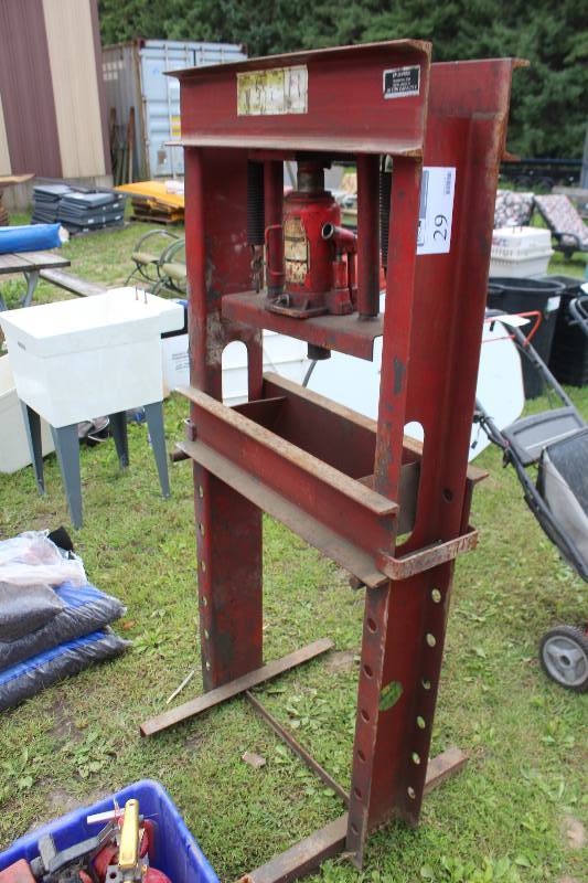 lot 29 image: CP-20 20-Ton Hydraulic Press