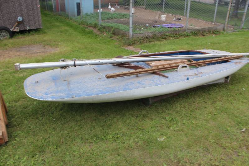 lot 51 image: Home-made Sailboat