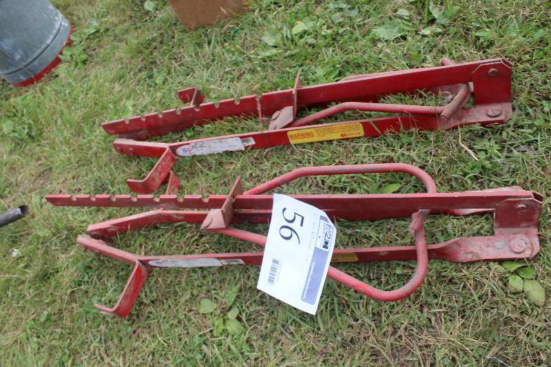 lot 56 image: Lot of (2) Side Rail Ladder Jacks