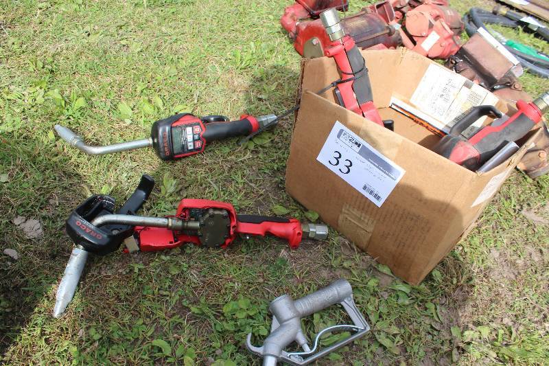 lot 33 image: Gasoline, Automotive Fluid Change Pumps