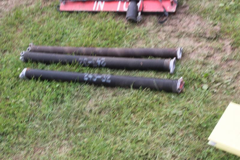 lot 69 image: Lot of (3) Garage Door Overhead Coil Springs