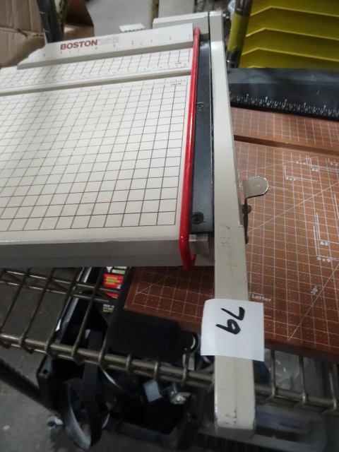 Boston 2612 And Xacto 12 Paper Cutters