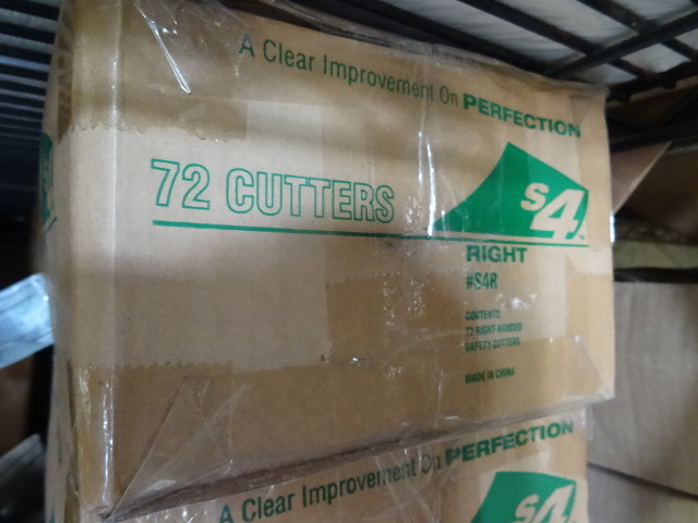 S4 Box Cutters. Model S4R. 72 In A Box. New