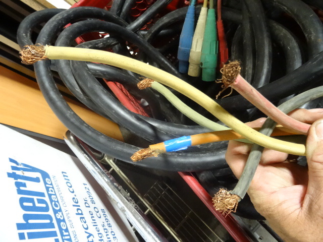 4 AWG  5C 600v Power Extension Cord.