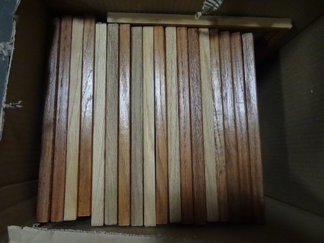 Box Of Wood Framed Picture Frames.