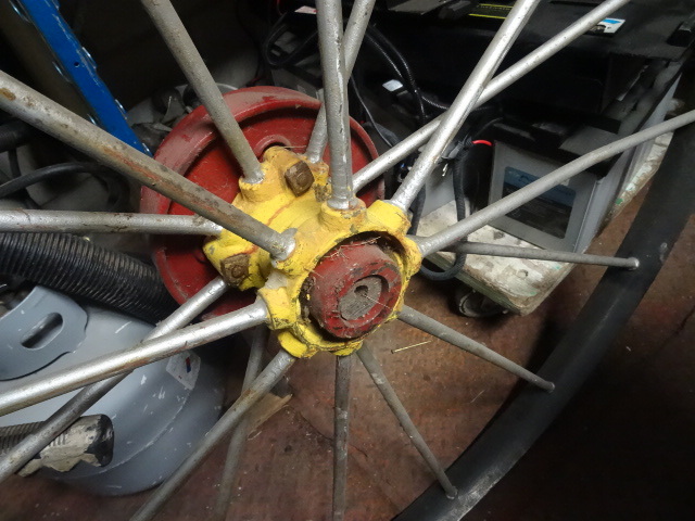 44 Metal Implement Wheel.