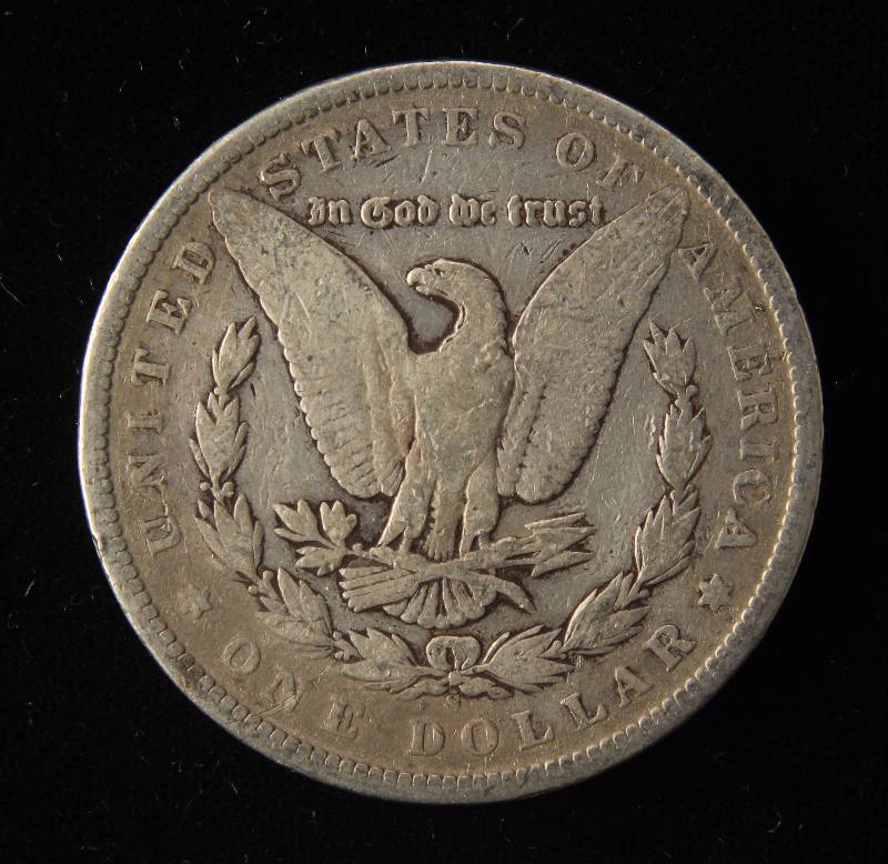 lot 19 image: 1898-S MORGAN SILVER DOLLAR