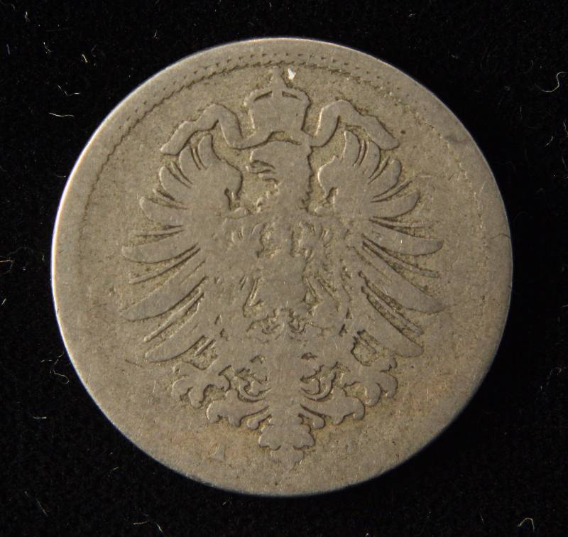 lot 26 image: 1875 DEUTSCHE REICH 10 PFENNIG GOOD